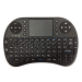Mini Wireless Keyboard with Touchpad, Black - i8 Plus