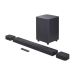JBL 1000 Bluetooth Sound Bar and Subwoofer, 4-Pieces, 880W - Black