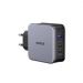 Ugreen Nexode Wall Charger, 140 Watt, 3 Ports , Black - CD289