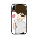 Little Boy Holding Heart Printed Back Cover for Apple iPhone XS
