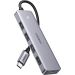 UGREEN USB C Hub 4 Ports USB Type C to USB 3.0 Hub Adapter with Charging Port for MacBook Pro iMac Samsung Galaxy Note 10 S10 S9 LG Google Chromebook Pixelbook Dell XPS Oculus Rift