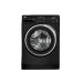 Zanussi SteamMax Inverter Front Load washing Machine, 8 KG, Black- ZWF8241BS7