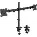 Koorui Dual Arm Holder for 13 to 27 Inch Monitors, Black - KR20G
