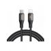 كابل USB-C الى لايتنينج جوي روم، 30 وات، 1.2 متر، اسود - SA25-CL3