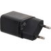 شاحن باسيوس  سريع Super Si، قدرة 20 وات، منفذ USB-C،  اسود - ‎CCSUP-B01