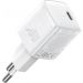 شاحن باسيوس  Cube Pro، قدرة 30 وات، منفذ USB-C،  ابيض - CCXF000302