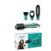 VGR 4 In 1 Hair Dryer, 1000 Watt, 2 Temperatures, Green- V-493