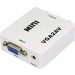 Vga to AV Converter - White