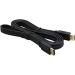 Keendex KX 2821 High-Speed Flat Male to Male HDMI Cable, 5 Meters - Black