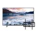 شاشة تلفزيون سمارت توشيبا 50 بوصة LED، بدقة 4K UHD، بريسيفر داخلي - 50u5965ea مع حامل شاشة تلفزيون فوكس