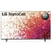 شاشة تلفزيون سمارت ال جي نانو سيل 50 بوصة LED، بدقة 4K UHD، بريسيفر داخلي - 50NANO75VPA