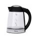 Home Electric Kettle, 1.7 Liters, 1850 Watt - Black