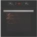 Star Max Pro Built-in Electric Oven, 60 Cm, 66 Liters, Black - ‎A6- GET