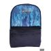 Gharibo Bags School Backpack for Kids, Ghosty Pattern - Blue and Black