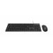 Hood Wired Keyboard and Mouse, Black - KM 330
