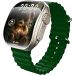 X10 ULTRA 3 Curved Smart Watch, 1.3 Inch - Green