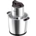 Sokany Chopper, 10 Liters, 2000 Watt, Black and Silver - SK-666666B