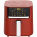 Sokany Digital Air Fryer, 6.5 Liters, 1800 Watt, Red - SK-10046