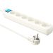 ILock Power Strip, 6 Outlets with Switch, 3500W, White - SH5035W