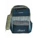 Gharibo Bags School Backpack With Pencil Case For Boys, Stripes Pattern - Navy and Grey