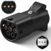 JULIK V2L Electric Car Charging Adapter, 16A, 3.5K - Black