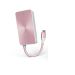 محول موزع USB-C ادم ايلمنتس 5 في 1، 80 وات،وردي - PDC501