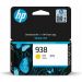 HP 938 Ink Cartridge for Hp OfficeJet Pro Printers, Yellow - 4S6X7PE