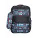 Gharibo Bags School Backpack With Pencil Case For Kids, Motif Pattern - Grey