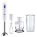Braun MultiQuick 1 Hand Blender with Chopper, 450 Watts, 350ml, White and Blue - MQ10.202M