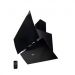 Teva AUTOTEVA Built-In Decorative Glass Digital  Hood, 90Cm - Black
