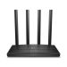 TP-Link Archer A6 AC1200 Mesh Wireless Dual Band Wi-Fi Router, 5 Ports - Black