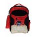 Gharibo Bags School Backpack With Pencil Case for Kids, Color Splash Pattern - Red