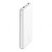 Belkin BoostCharge Wired Power Bank, 20000 mAh, 3 Ports - White with USB-A to USB-C Cable, 0.15 Meter