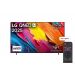 تلفزيون ال جي 55 بوصة، QNED سمارت، بدقة 4K UHD بريسفير داخلي - 55QNED70A6A