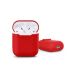 Silicone Case for Apple AirPods- Red