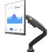 NB Monitor Stand, 17-27 Inch, Black - F80