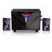 REDRAGON Toccata Wired Gaming Subwoofer, 3 Pieces, Black - Gs700