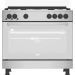 Beko Gas Cooker, 5 Burners, Stainless Steel- GGR 15115 DX NS