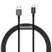 Baseus Superior Series USB-A to USB-C Charging and Data Cable, 1 Meter, Black - CATYS-01