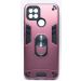 Back Cover with Finger Holder For Oppo A15 / A15S - Burgundy