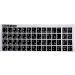 Arabic and English Letters Keyboard Sticker- Black