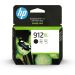 HP 912XLB Ink Cartridge, 315 pages, Black - 3YL84AE