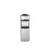Grand Pro Hot, Cold and Normal Water Dispenser with Refrigerator, 3 Taps, Silver - WDS-320WC