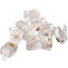 Rj11 Connectors (10 Pieces) - Clear