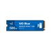 هارد SSD داخلي NVMe دبليو دي بلو SN5000، سعة 500 جيجا، M.2 2280، ازرق - WDS500G4B0E