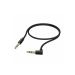 Hama 3.5mm Audio Cable, 0.5 Meter, Black - 173871