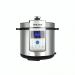 Sokany Digital Pressure Cooker, 6 Liters, 1500W, Silver - SK-07044