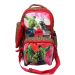 Gharibo Bags School Backpack With Pencil Case for Boys, Hulk Pattern - Red and Green