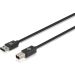 HP Printer Cable USB-B to USB-A, Black, 1.5m - HP039GBBLK1.5TW