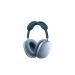 Max Wireless Over Ear Headphones with Microphone - Blue